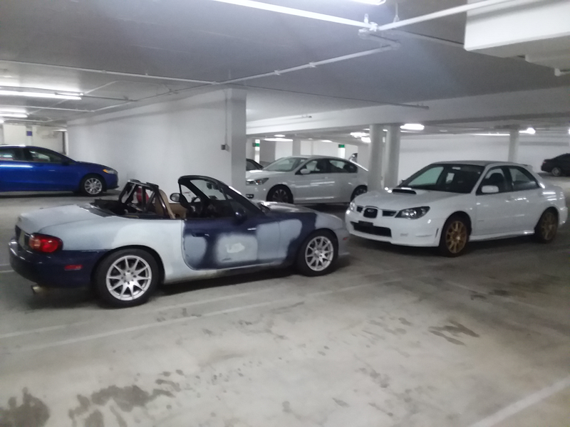 Illustration for article titled Fixed my Miata and Finally Washed it.
